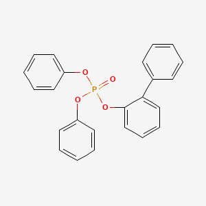 Struktur - [1,1'-Biphenyl]-2-yl diphenyl phosphate, 95%