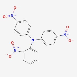 Struktur - Bis-(4-nitrophenyl)-2-nitrophenylamine