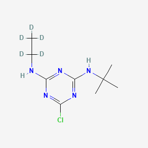 Struktur - Terbuthylazine-(ethyl-d5)