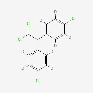 Struktur - p,p'-DDD-d8, 4,4'-DDD-d8, p,p'-Dichlorodiphenyl dichloroethane-d8