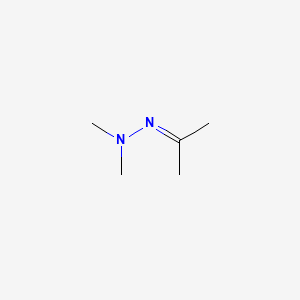 Struktur - Acetonedimethylhydrazone, 95%