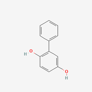 Struktur - Phenylhydroquinone, >98.0%(GC)(T)