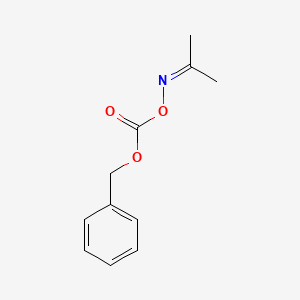 Struktur - Acetone o-(benzyloxycarbonyl)oxime, 95%
