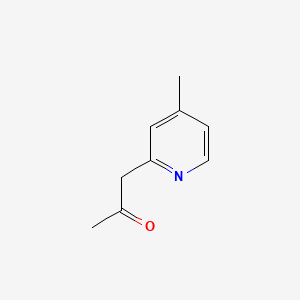 Struktur - 1-(4-Methylpyridin-2-yl)acetone, 95%