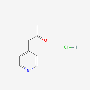 Structure - (4-Pyridyl)acetone, HCl, >98%