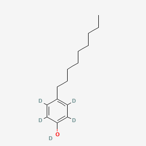 Rakenne - 4-Nonylphenol-D5, 98.96%