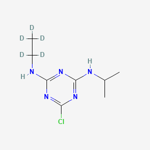 Rakenne - D5-Atrazine, 100 ¬µg/ml, Acetone