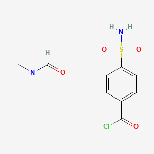 Rakenne - 4-(Aminosulphonyl)benzoyl chloride dmf complex, 95%