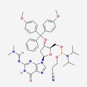 Structure - 3'-DMTr-dG(dmf)