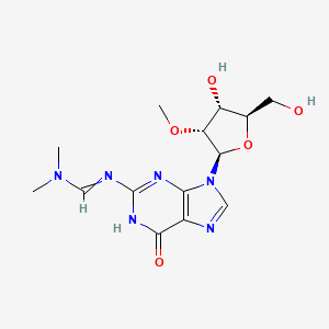 Structure - N2-DMF-2'-O-Methylguanosine