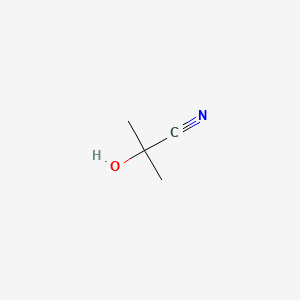 Struktur - Acetone cyanohydrin, 99%, stabilized