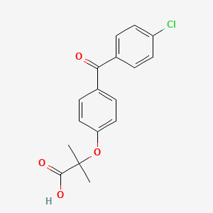 Struktura - Fenofibric acid, 100 ¬µg/ml, Acetone
