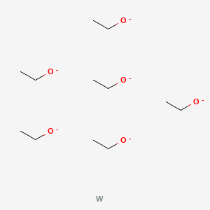 Struktura - Tungsten(VI) ethoxide, 99.8% (metals basis), 5% w/v in ethanol