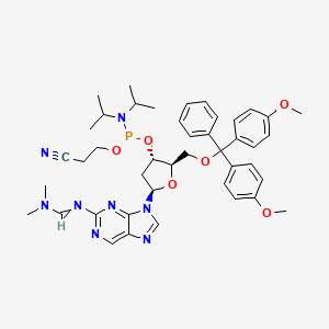 结构 - 2-Aminopurine(N2-Dmf) 2'-Deoxy-riboside CE Phosphoramidite